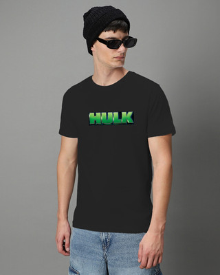 MH MOGHAHILLS Graphic Print Men Round Neck Black T-Shirt