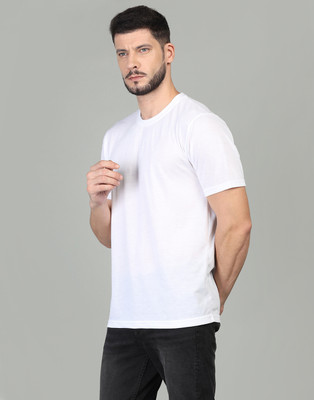 INKKR Solid Men Round Neck Multicolor T-Shirt