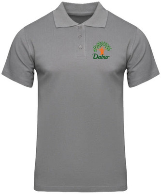 PrintHolic Printed Men Round Neck Grey T-Shirt