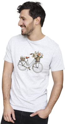 NOIIDAPRINT Printed Men Round Neck Multicolor T-Shirt