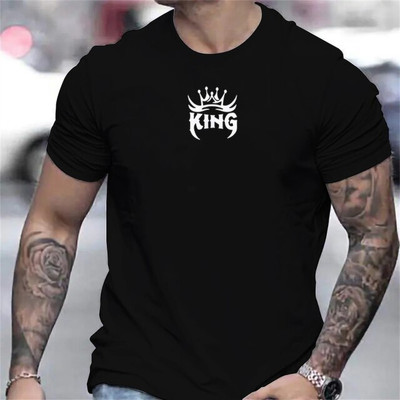 Elibolz Printed, Typography Men Round Neck Black T-Shirt