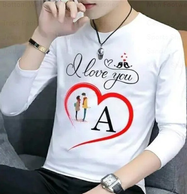 RCS Fashion Printed Men Round Neck White T-Shirt