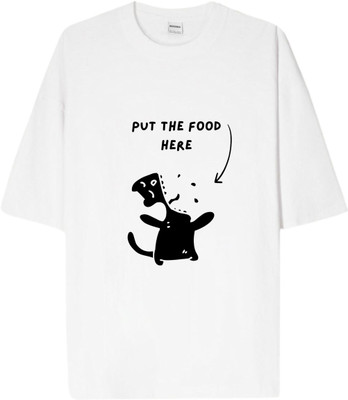 KS IMPEX Self Design Men Round Neck White T-Shirt