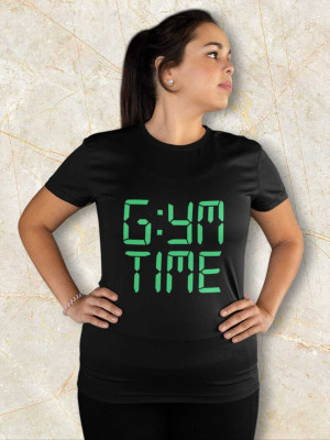 Clori Solid Women Round Neck Black T-Shirt