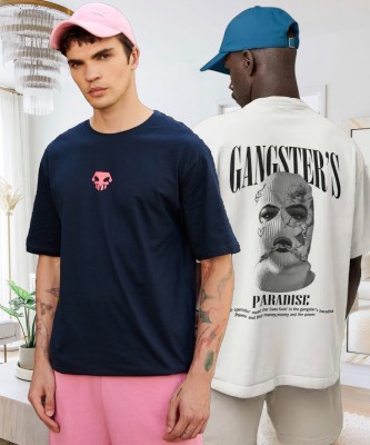 Christy World Graphic Print Men Round Neck Multicolor T-Shirt