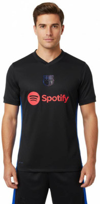 Smv Printed Men Round Neck Black T-Shirt