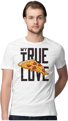 TheFreedomStore Printed Men Round Neck White T-Shirt