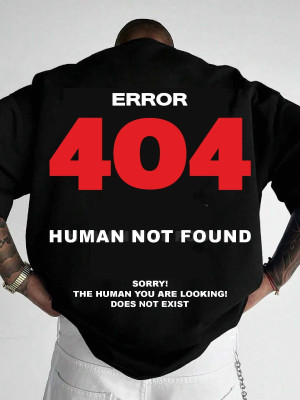 Smosh Printed Men Round Neck Black T-Shirt