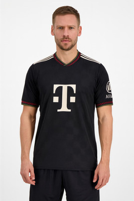 Sportiva Printed Men Round Neck Black T-Shirt