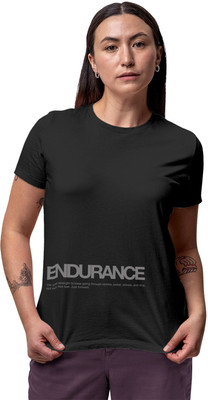 Fighterhero Printed Women Round Neck Grey T-Shirt