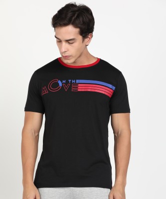 Tiger Shroff - PROWL Printed Men Round Neck Black T-Shirt