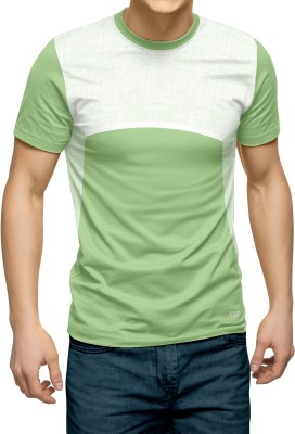 dhaari by unique creation Printed Men Round Neck Light Green, Grey T-Shirt