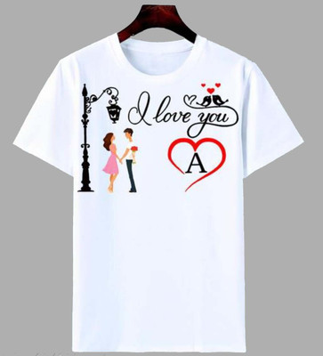 GPGARMNETS Printed Men Round Neck White T-Shirt