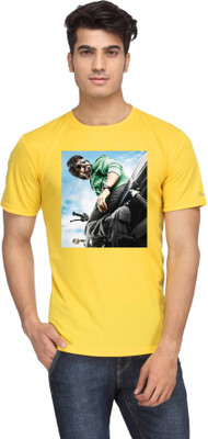 Tee Gallery Printed Men Round Neck White T-Shirt