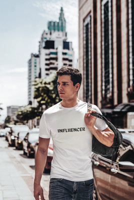 Sharnika Solid Men Round Neck White T-Shirt