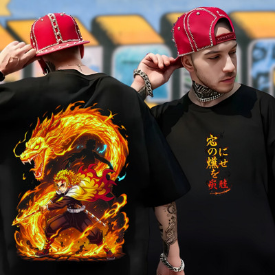 THE BROKEN STREET Graphic Print Men Round Neck Black T-Shirt