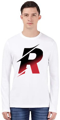 BigArk Printed Men Round Neck White T-Shirt