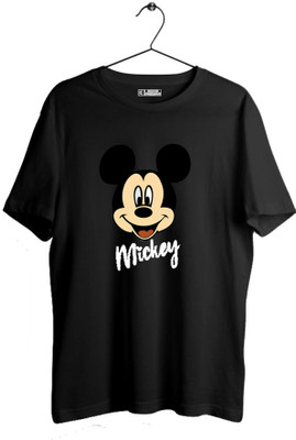 Tee Gallery Printed, Typography Men Round Neck Black T-Shirt