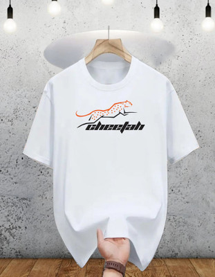 magento Printed Men Round Neck White T-Shirt