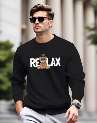 BubbleTwyst Solid Men Scoop Neck Black T-Shirt