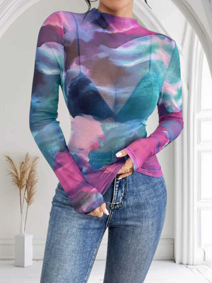 THECOZYNESTT Casual Printed Women Multicolor Top