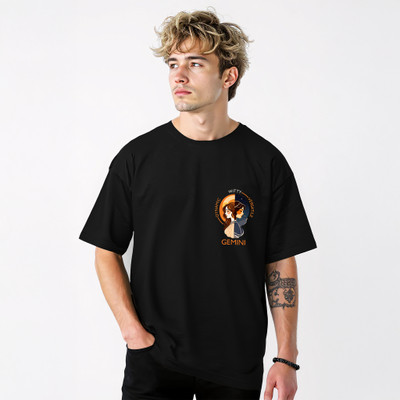 Librone Printed Men Round Neck Multicolor T-Shirt
