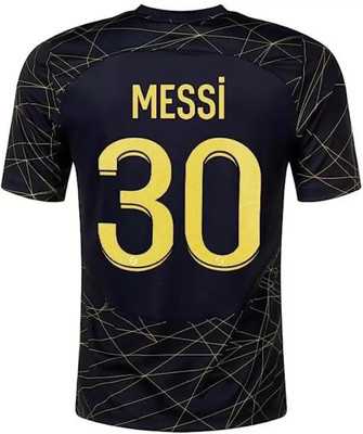 rjm Printed, Typography Men Round Neck Dark Blue, Yellow T-Shirt