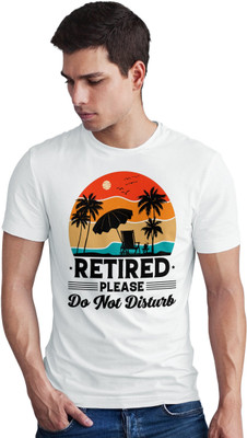 Seek Buy Love Printed Men Round Neck White T-Shirt