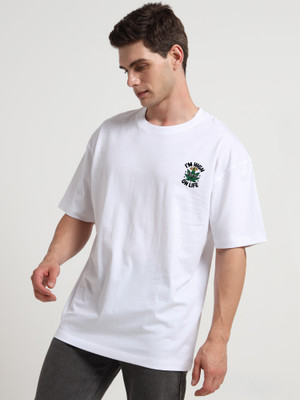 Chill Factor Graphic Print Men Round Neck Red T-Shirt