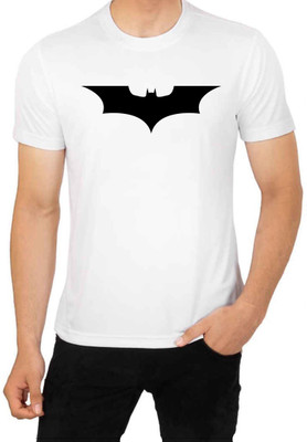 LV CARE Printed Men Round Neck White T-Shirt