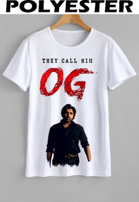 Tee Gallery Printed Men Round Neck White T-Shirt