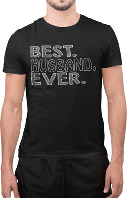 HopOffer Typography Men Round Neck Black T-Shirt