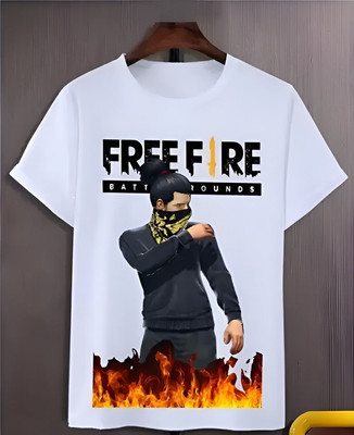 TDFASHIONNS Printed Men Round Neck White T-Shirt