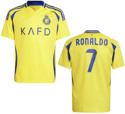 PRASEL Printed Men V Neck Yellow T-Shirt