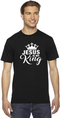 Dealvars Graphic Print, Typography, Solid, Printed Men Round Neck Black T-Shirt