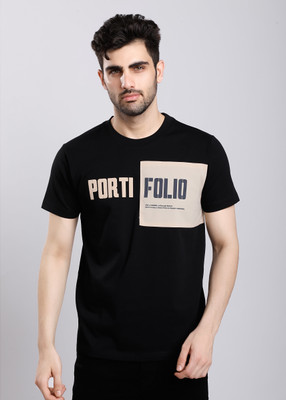 HIGHTRIBE Printed Men Round Neck Green T-Shirt