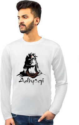 GPGARMENTS FAB Solid Men Round Neck Silver T-Shirt