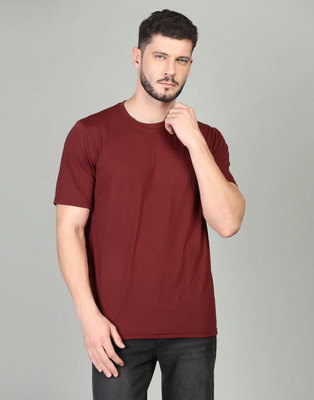 INKKR Solid Men Round Neck Multicolor T-Shirt