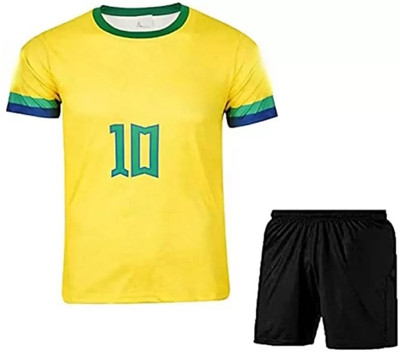 Smv Printed, Typography Men Round Neck Yellow T-Shirt