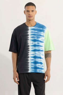 Snitch Tie & Dye Men Round Neck Multicolor T-Shirt