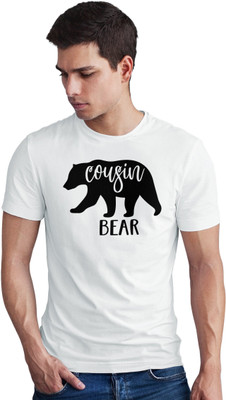 Seek Buy Love Printed Men Round Neck White T-Shirt