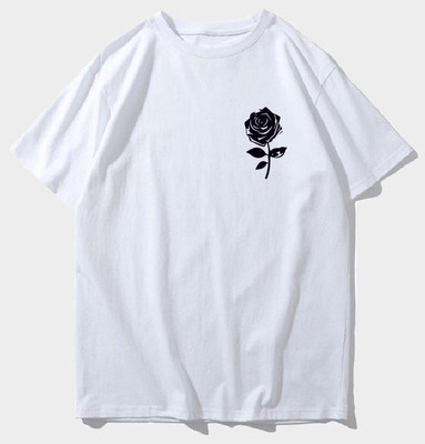 FAIRIANO Solid Women Round Neck White T-Shirt