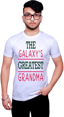 KRYONIX Typography Men Round Neck White T-Shirt