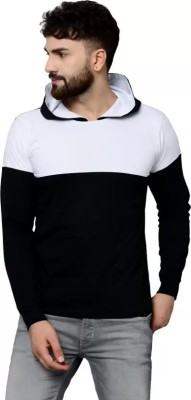 eela collection Full Sleeve Color Block Men Sweatshirt