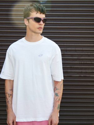 BEWAKOOF Typography Men Round Neck White T-Shirt