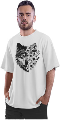 KRYONIX Solid Men Round Neck White T-Shirt