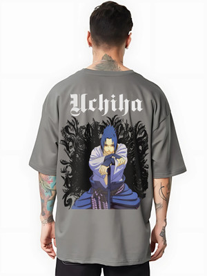 MEGAKART Graphic Print Men Round Neck Grey T-Shirt