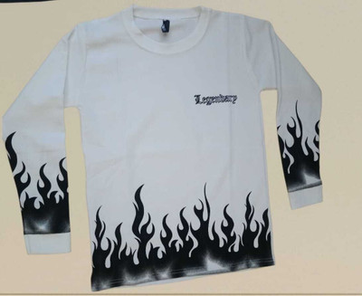 Anju Graphic Print Men Round Neck White T-Shirt