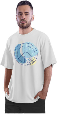 KRYONIX Solid Men Round Neck White T-Shirt