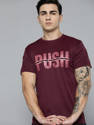 HRX by Hrithik Roshan Printed Men Round Neck Multicolor T-Shirt